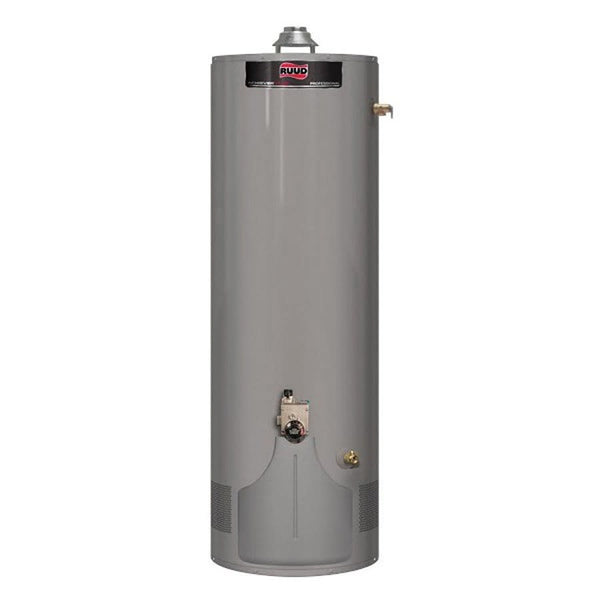 Atmospheric Tall Residential Water Heater, 55 gal, Natural Gas, 45 Kbtu/hr, Ultra Low NOx, 0.62 Energy Factor, 8-Year Warranty