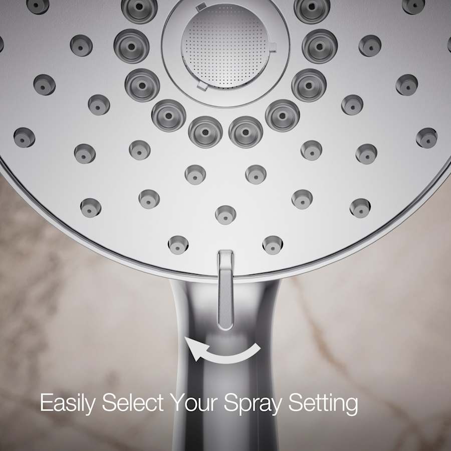 Forte 2.5 GPM Multi Function Hand Shower