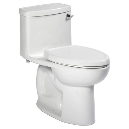 Cadet 3 Compact Elongated One-Piece Toilet with EverClean Surface and Right Height Bowl - Includes Slow-Close Seat - Right Mounted Tank Lever