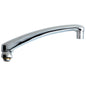 Type L Swing Spout, 8 in L, Polished Chrome