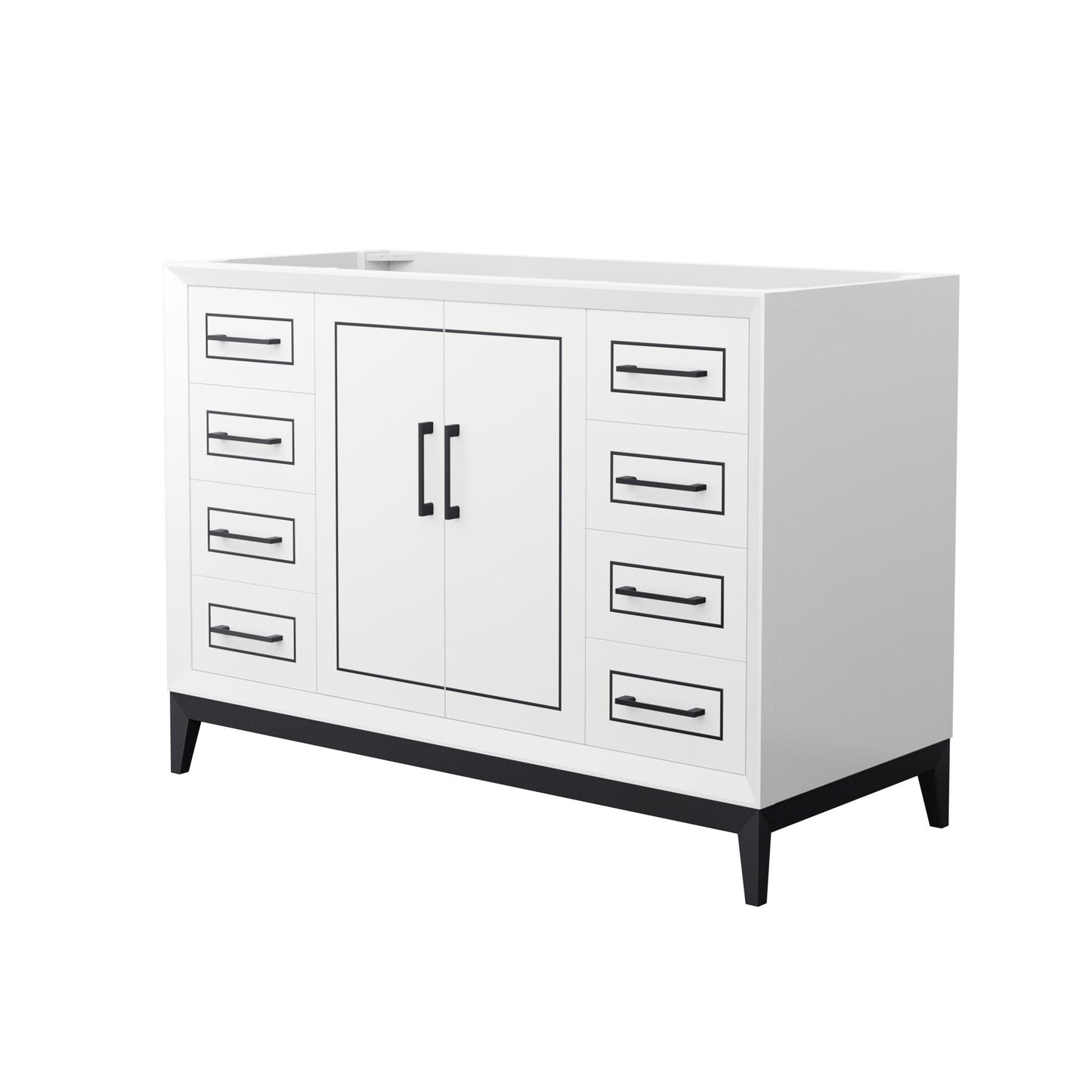 Marlena Single Bathroom Vanity - 47.75W x 34.5H x 21.75D