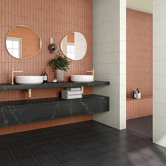 Inyo Ember Hexagon 8X8 Satin