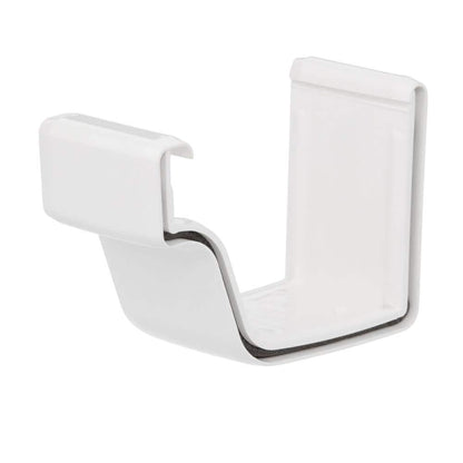 5 in. White Vinyl K-Style Gutter Connector