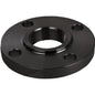 Raised Face Flange, 2-1/2 in, FNPT, 7 in OD, 4 Bolt Holes, 150 lb, Carbon Steel