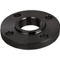 Raised Face Flange, 1 in, FNPT, 4-1/4 in OD, 4 Bolt Holes, 150 lb, Carbon Steel