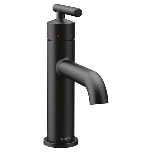 Gibson™ Single Hole or Centerset Lavatory Faucet, ADA, 1 Handle, 1 or 3-Hole, 1.2 gpm, Matte Black