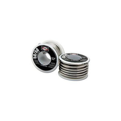 Solder, 50/50, Lead-Bearing, 1 lb, 1/8 in, 420 deg F