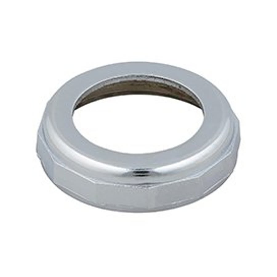 Tubular Slip Joint Nut, 1-1/2 in, Brass, Chrome