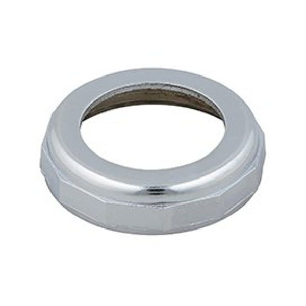 Tubular Slip Joint Nut, 1-1/2 in, Brass, Chrome