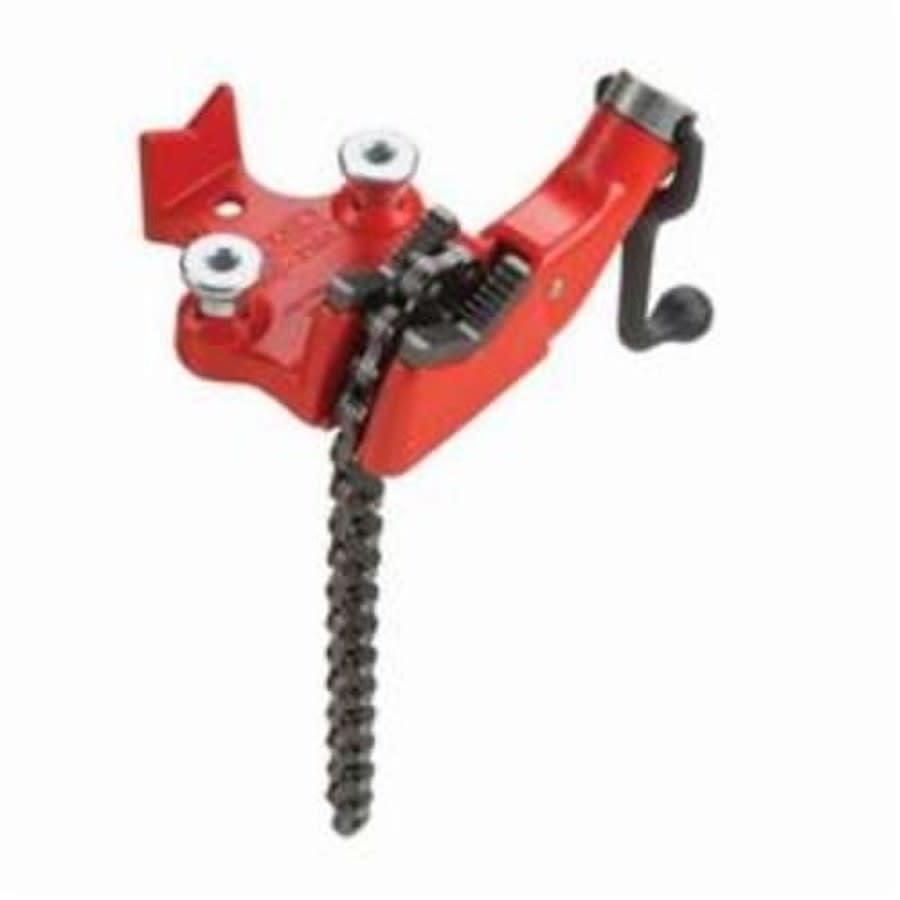 BC210A Top Screw Bench Chain Vise, 1/8 to 2-1/2 in Pipe