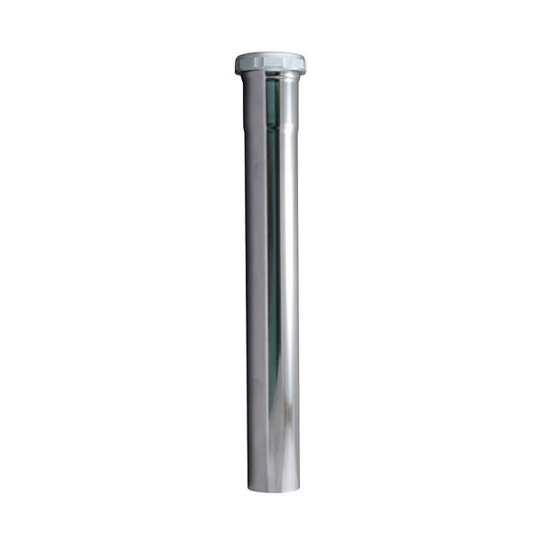 Tubular Extension, 1-1/2 in, Tube x Slip Joint, 17 ga, Chrome