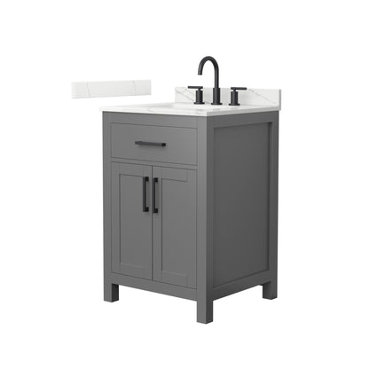 Beckett Single Bathroom Vanity - 24W x 35H x 22D
