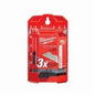 50-Piece General Purpose Utility Blade, 2-3/8 in L x 3/4 in W Blade, Micro Carbide Metal, 50-Pack
