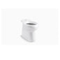 Persuade® Toilet Bowl, Floor Mount, 12 in Rough, ADA, Elongated, White