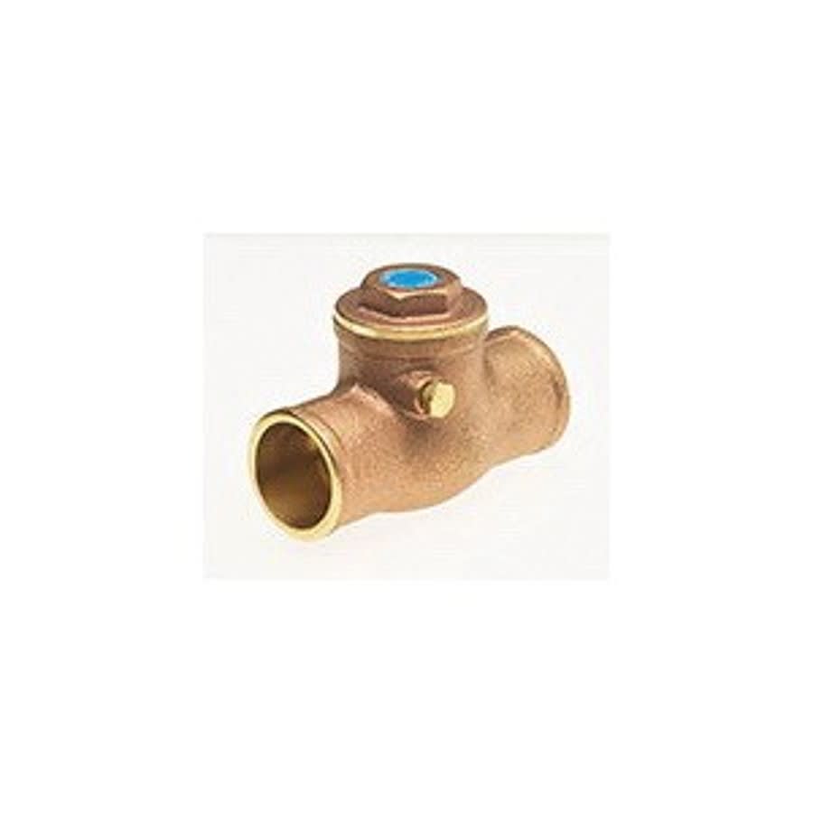 Swing Check Valve, 1/2 in, C, Brass