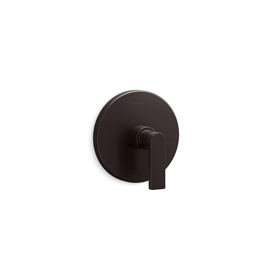 Composed Thermostatic Valve Trim Only with Single Lever Handle - Less Rough In