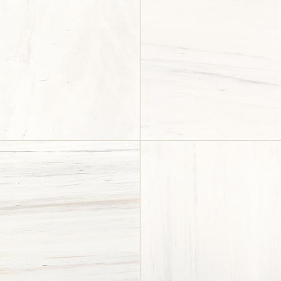 Marble Contempo White Rectangle 3X6 Polished