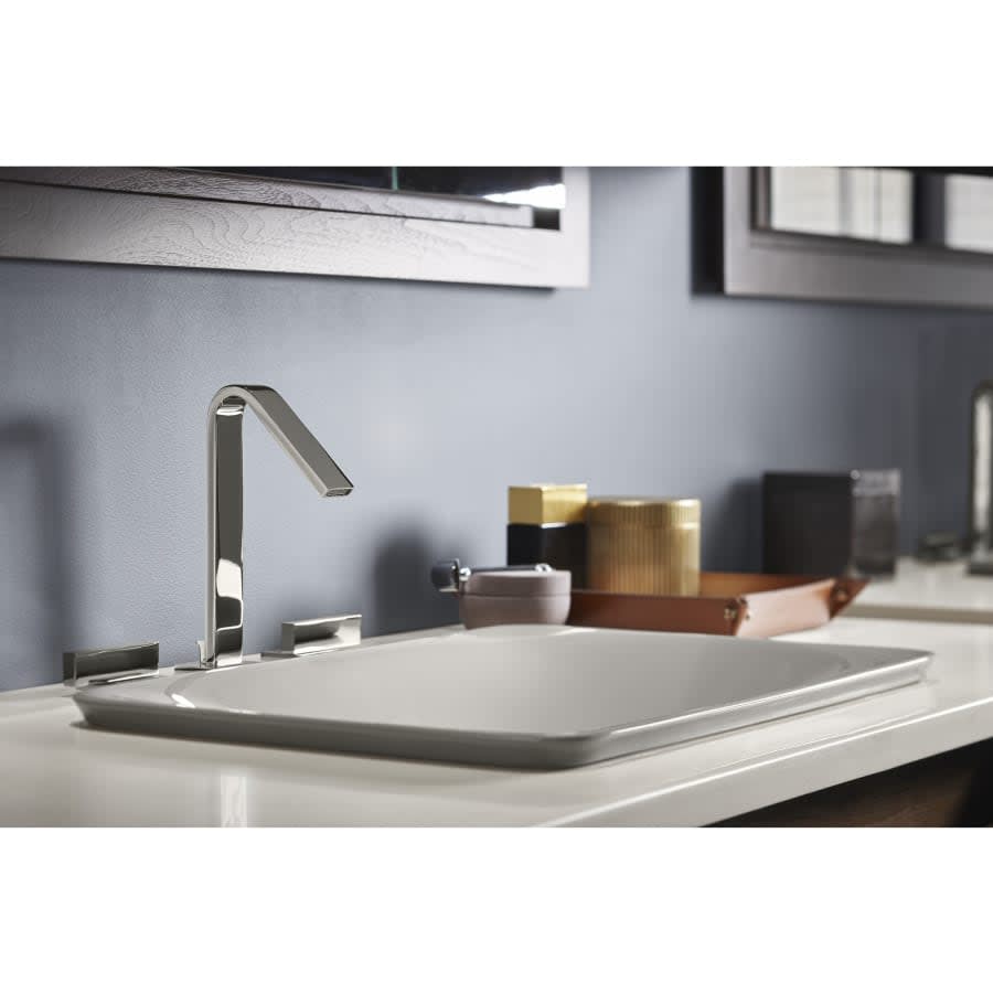 Carillon 21-1/8" Drop In Vitreous China Bathroom Sink