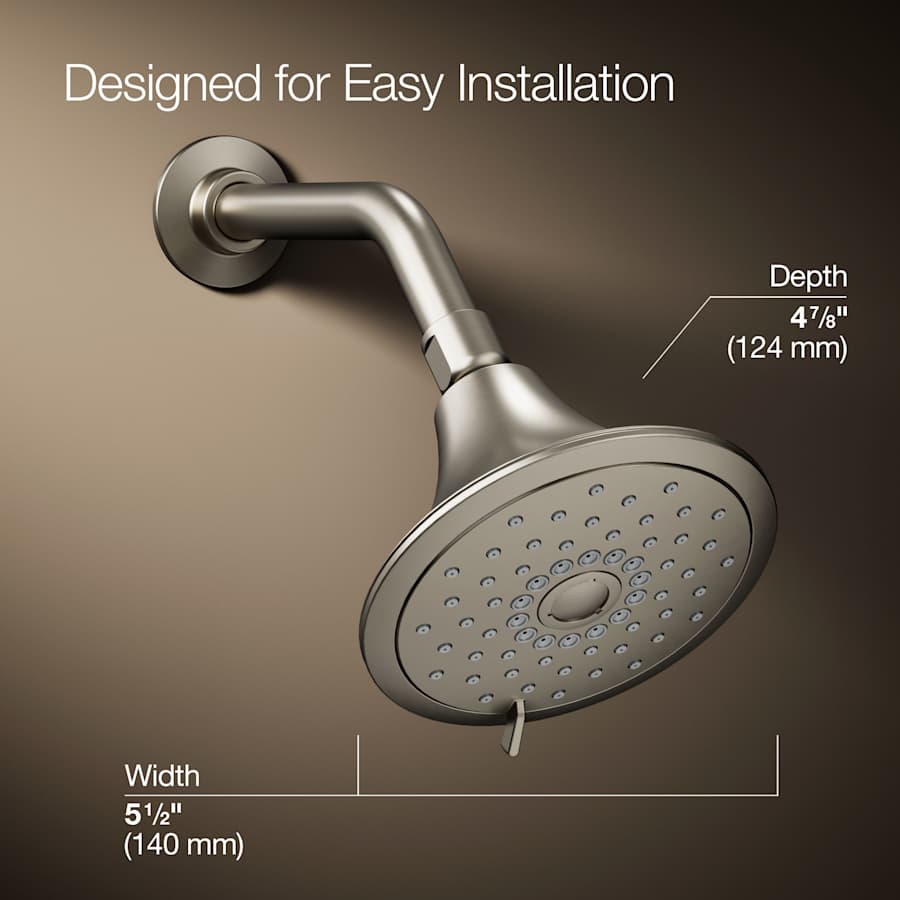 Forte 1.75 GPM Multi-Function Shower Head