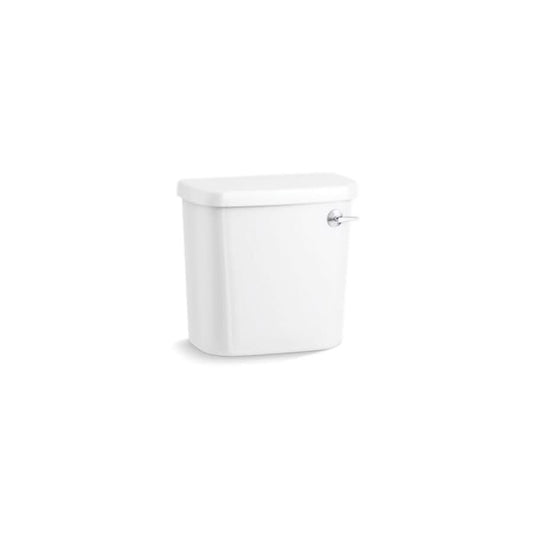 Windham™ Toilet Tank, Bowl Mount, 12 in Rough, Right Hand Lever, 1.28 gpf, White