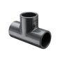 Tee, 8 in, Socket, SCH 80/XH, PVC