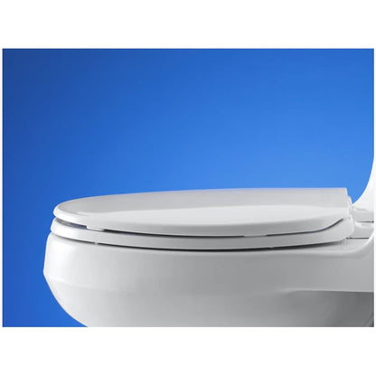 Brevia Q2 Elongated Closed-Front Toilet Seat with Quick-Release and Quick-Attach Hinges