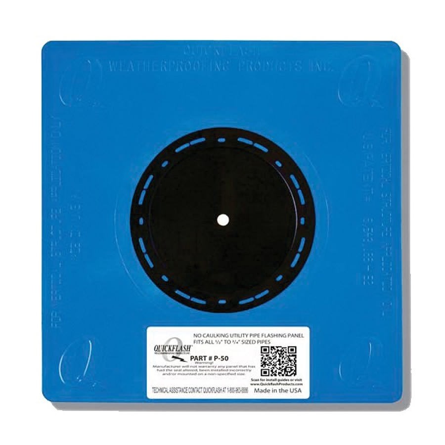 Roof Flashing, 1 to 1-1/4 in, Polyethylene