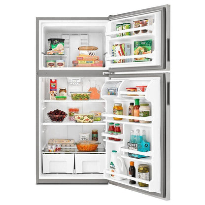 Amana 18Cuft Fridge Stainless Steel