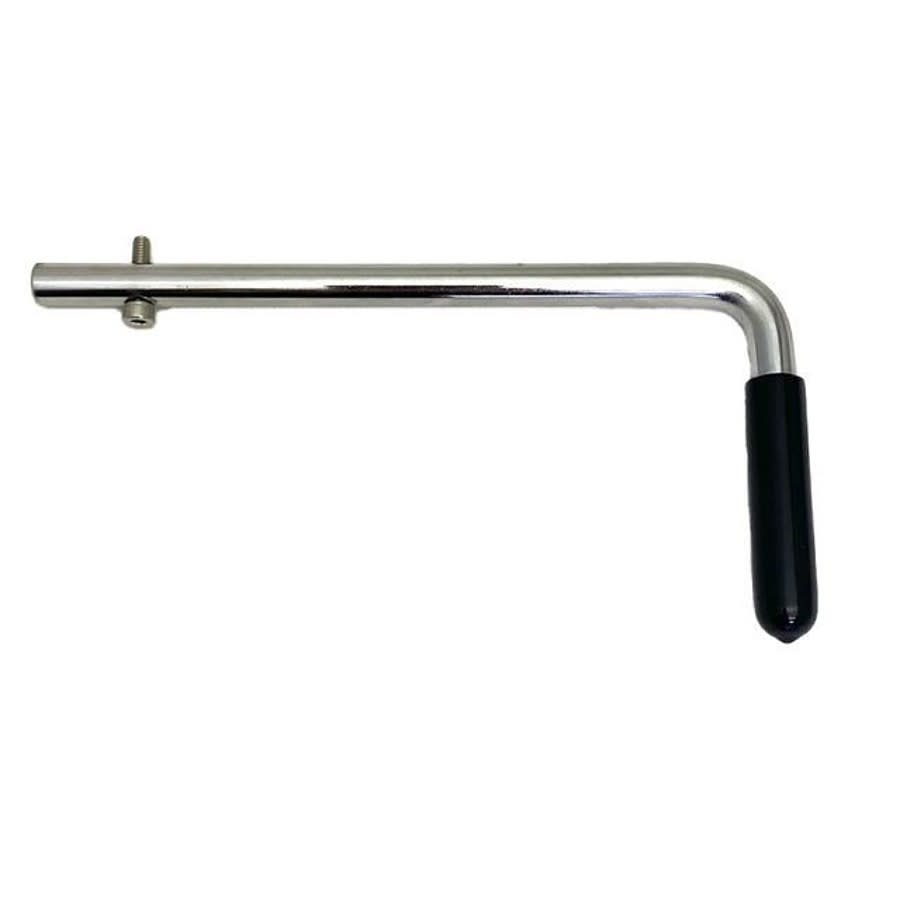 Waste Valve Short Handle, 304 Stainless Steel Body, Polished Chrome