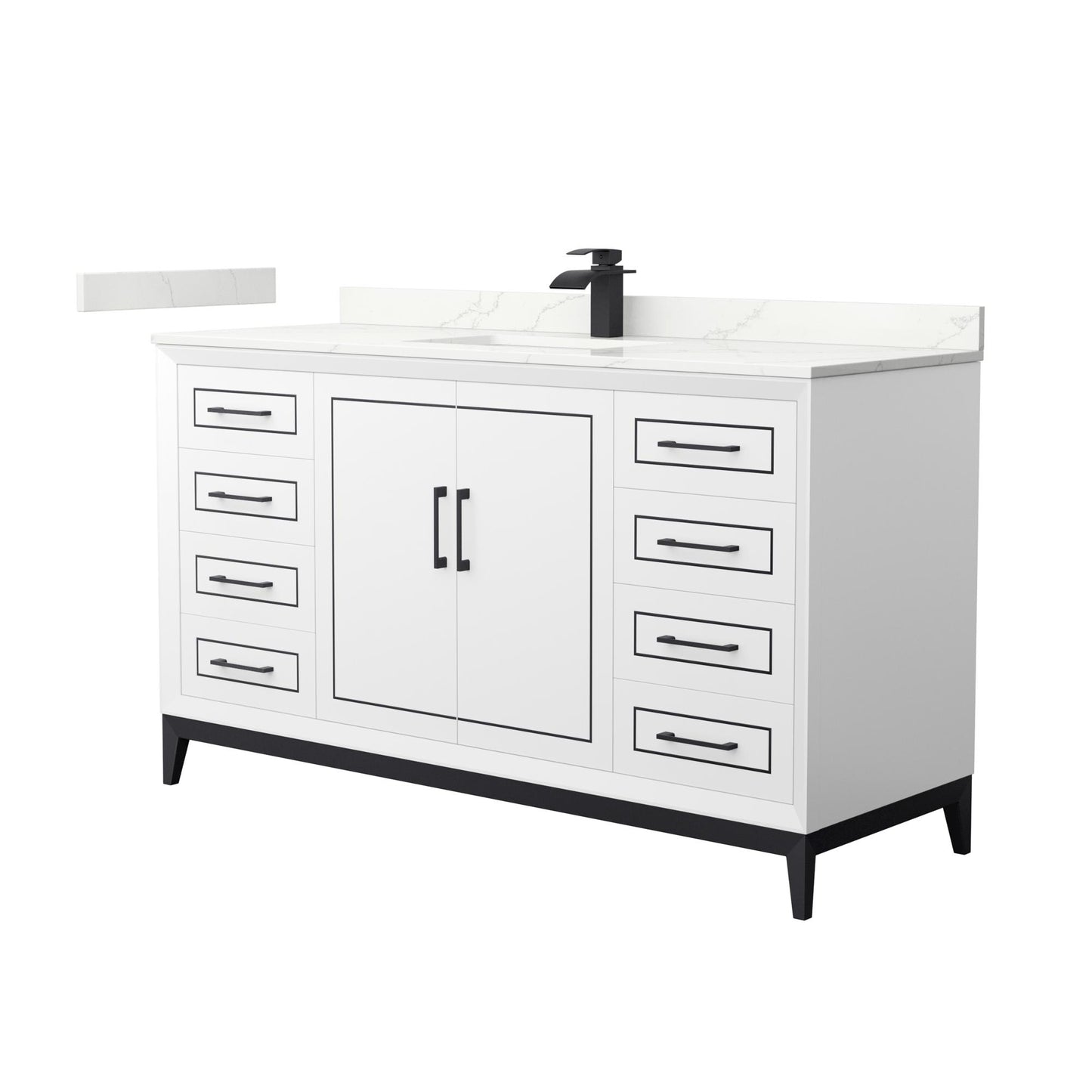 Marlena Single Bathroom Vanity - 60W x 35.25H x 22D