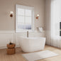 Davia Soaking Bathtub - 59W x 29H x 32D