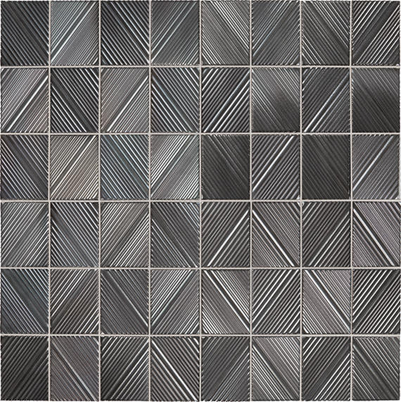 Revalia Remix Metallic Gray Structural 3X4 Glossy