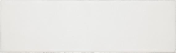Stencil White Rectangle, Half Moon 4X12 Matte