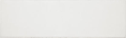 Stencil White Rectangle, Half Moon 4X12 Matte