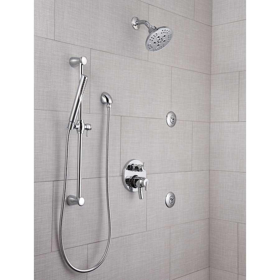 Trinsic 17 Series Pressure Balanced Valve Trim with Integrated Volume Control and 6 Function Diverter for Three Shower Applications - Less Rough-In