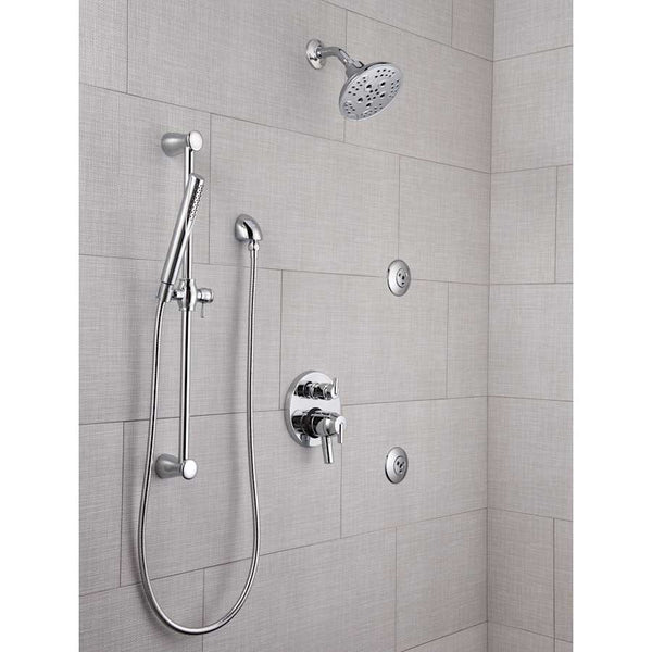 Trinsic 17 Series Pressure Balanced Valve Trim with Integrated Volume Control and 6 Function Diverter for Three Shower Applications - Less Rough-In