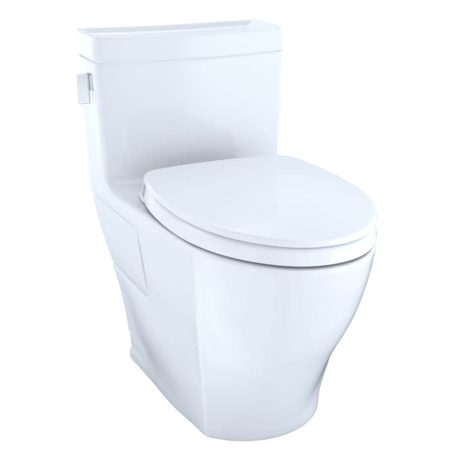 Legato 1.28 GPF One-Piece Elongated Toilet with Left Hand Lever - Seat Included