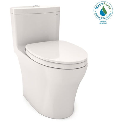 Aquia IV 0.9 / 1.28 GPF Dual Flush One Piece Elongated Chair Height Toilet with Push Button Flush - Seat Included