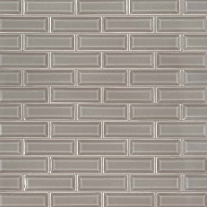 Dove Gray 2x6 Beveled Tile