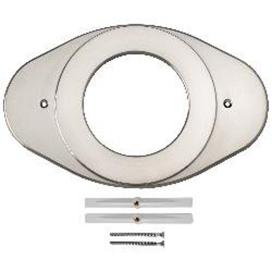 Replacement Shower Renovation Cover Plate, 5-1/8 in, 13 in L x 8-1/8 in H, Stainless Steel