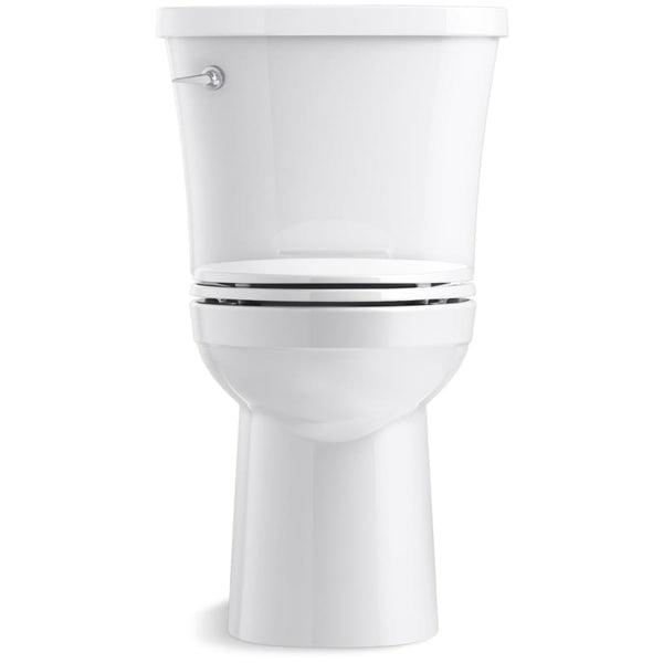 Kingston Comfort Height Complete Solution Two-Piece Elongated 1.28 GPF Toilet Includes Quiet-Close Toilet Seat