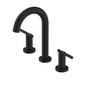 Parma® Widespread Lavatory Faucet, ADA, 2 Handle, 2-Hole, 1.2 gpm, Satin Black