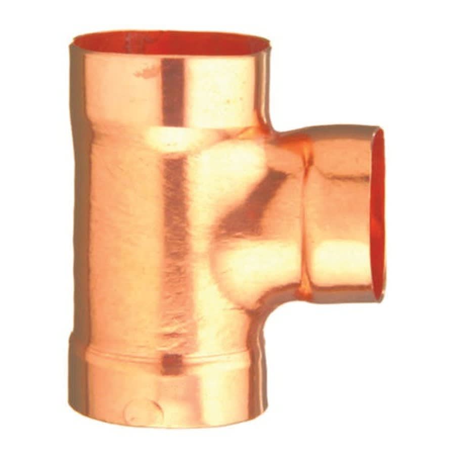 DWV Sanitary Tee, 1-1/2 in, C, Copper