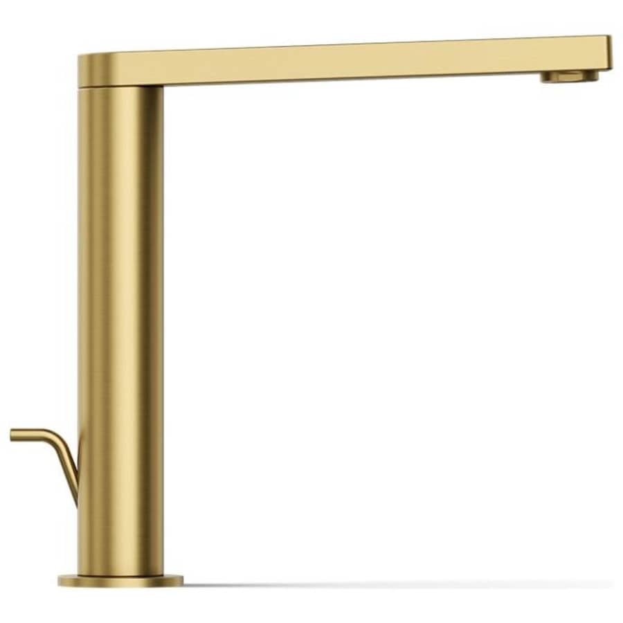 Composed 1.2 GPM Vessel Single Hole Bathroom Faucet with Pop-Up Drain Assembly