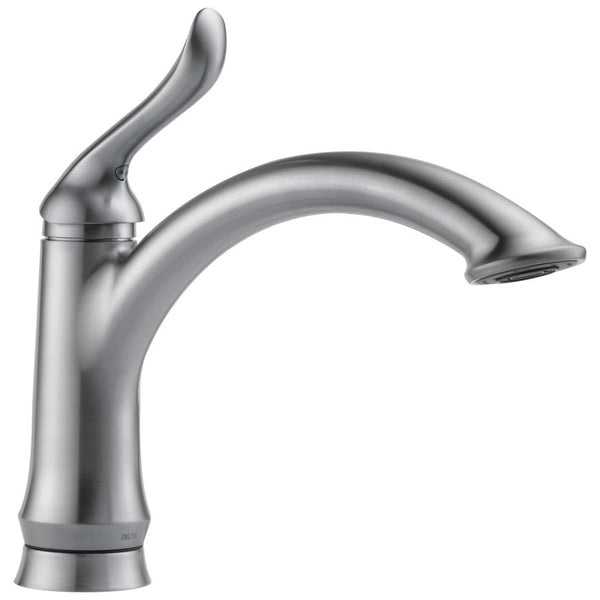 Linden™ Kitchen Faucet, Deck Mount, ADA, 1 Lever Handle, 1 or 3-Hole, Arctic Stainless