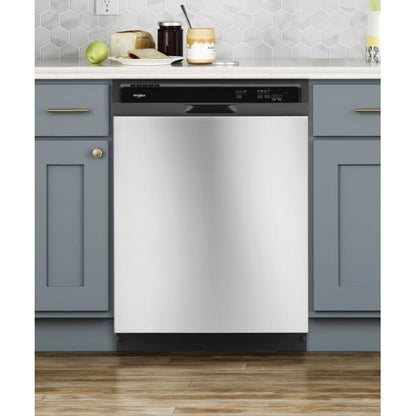 Whirlpool 3-Cycle Stainless Dishwasher