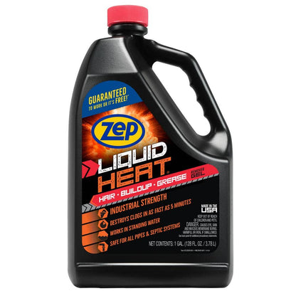 1 Gal. Liquid Heat Gel Industrial Drain Opener