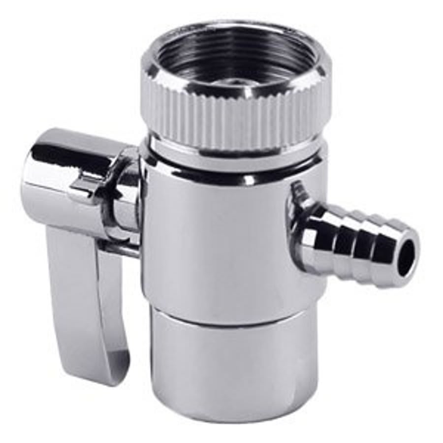 Div 55/64-27 Aerator 5/16 Barb, Polished Chrome