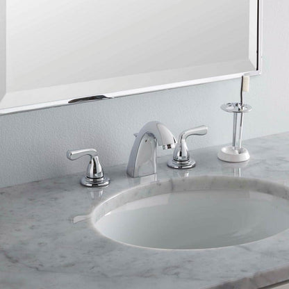 Foundations 8 in. Widespread 2-Handle Bathroom Faucet in Chrome