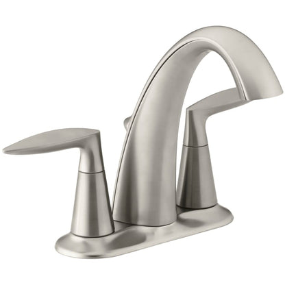 Alteo Centerset Bathroom Faucet - Free Metal Pop-Up Drain Assembly with purchase